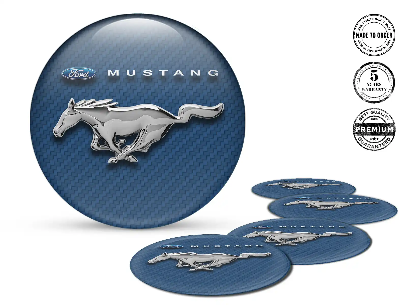 Ford Calcomanía de Rueda Estilo Pegatinas Resina Premium
